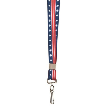 Sicurix SICURIX Patriotic Lanyard Hook Flat Style RED WHITE BLUE (97510) 97510